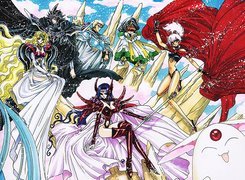 Magic Knight Rayearth, ludzie, peleryna