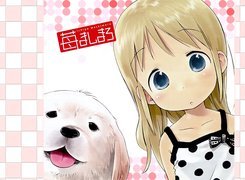 Ichigo Mashimaro, dziewczynka, pies