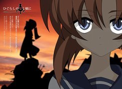 Higurashi No Naku Koro Ni, twarz, napisy