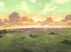 kraina, widok, Haibane Renmei