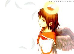 Haibane Renmei, skrzydła, aniołek