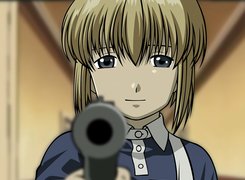 Gunslinger Girl, cel, lufa, pistolet, osoba, pistolet