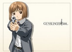 Gunslinger Girl, pistolet, osoba
