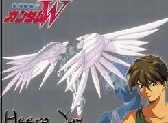 Gundam Wing, skrzydła, twarz