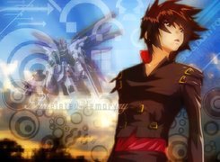 Gundam Seed, osoba, robot