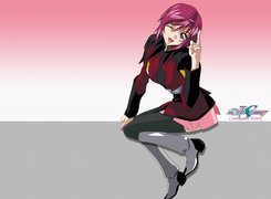 Gundam Seed, kobieta, salut