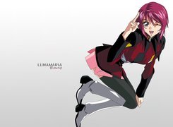 Gundam Seed, kobieta, salut, mini