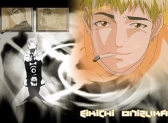 Great Teacher Onizuka, papieros, człowiek, twarze