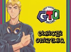 Great Teacher Onizuka, postać, napisy, logo, gogle