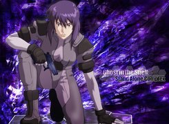 Ghost In The Shell, kobieta, pistolet