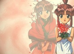 Fushigi Yuugi, ludzie, kwiaty