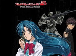 karabin, robot, Full Metal Panic, kobieta, facet