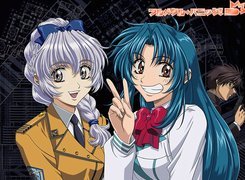 Full Metal Panic, dziewczyny, pistolet, facet