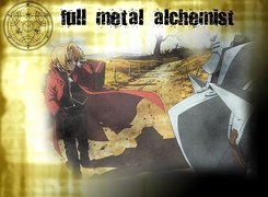 Full Metal Alchemist, człowiek, droga, płaszcz