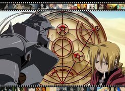 Full Metal Alchemist, robot, człowiek, slajd