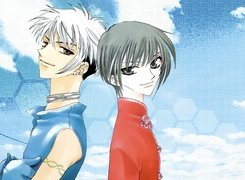 Fruits Basket, ludzie, chmury