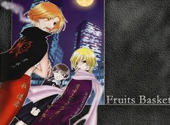 Fruits Basket, ludzie, miasto, noc