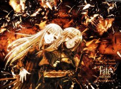 miecz, Fate Stay Night, dziewczyny