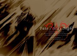 Fate Stay Night, para, portret