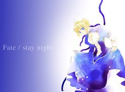 Fate Stay Night, kobieta, suknia