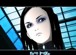 Ergo Proxy, makijaż, okna, dziewczyna