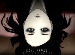 Ergo Proxy, napisy, kobieta, twarz, zdziwienie