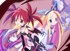 Disgaea, dziewczyny, pingwiny, kokarda