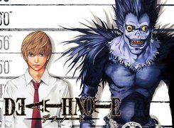 Death Note, podejrzany, zdjęcie, postać, facet, potwór