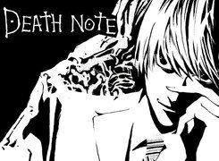 Death Note, szkic, krawat, chłopak