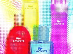 Lacoste, flakony, perfumy