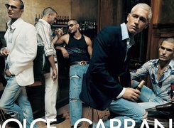 Dolce And Gabbana, mężczyźni, jeans, spodnie, marynarka, bar