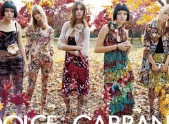 Dolce And Gabbana, dziewczyny, sukienki, torebka