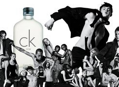 Calvin Klein, one, flakon, perfumy, ludzie