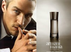 Armani, mania, mężczyzna,  flakon, perfumy