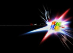 Windows XP, microsoft, flaga, gwiazda