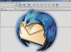 Thunderbird, koperta, grafika, ptak