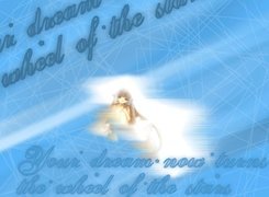 Chobits, dziewczyna, napisy