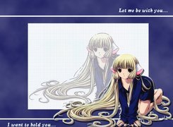 Chobits, dziewczyny, napisy