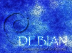 Linux Debian, ślimak, grafika, muszla, zawijas