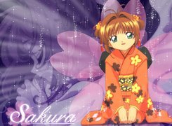 Cardcaptor Sakura, kobieta, napis