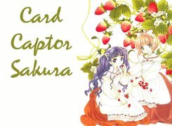 Cardcaptor Sakura, truskawka, dziewczyny, napisy
