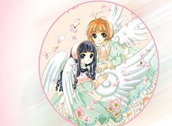 Cardcaptor Sakura, dziewczyny, skrzydła