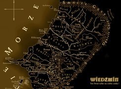 The Witcher, mapa