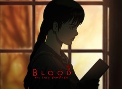 Blood The Last Vampire, postać, zamyslenie, napisy, okno