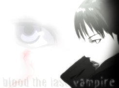 Blood The Last Vampire, oko, napisy, twarz, postać