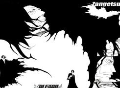 Bleach, twarz, ludzie, napisy