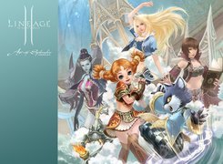 Lineage 2, Postacie, Elf, Kobieta, Kot