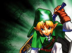 Legend Of Zelda, postać, miecz, elf