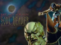 Legacy Of Kain Soul Reaver, postać, potwór, twarz, logo