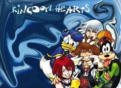 Kingdom Hearts, postacie, donald, duck, goofy